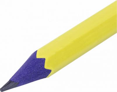 Карандаш чернографитный, 1 шт., НВ, пластиковый, с резинкой, 181446 – фото 7