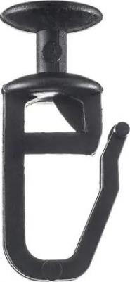 Карниз двухрядный Atlant 240 см алюминий цвет черный – фото 2