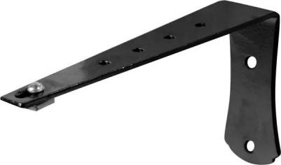 Кронштейн для шины Atlant 15 см сталь цвет черный