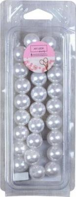 Подхват для штор "Бусы из жемчуга", D = 1,5 см, 30 см, цвет белый – фото 4