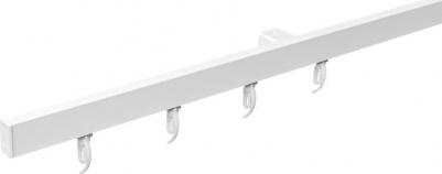 Карниз профильный алюминиевый Facile 320, белый