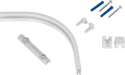 Поворотный элемент для профиля FACILE 90 градусов, вынос 15 см