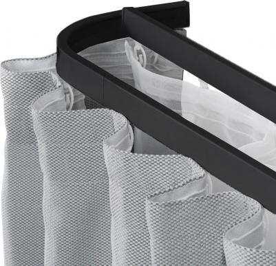 Поворотный элемент Facile 90° для профиля черный – фото 3