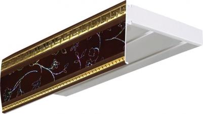 Двухрядный карниз ЭКОНОМ+ Антик 4680444012874