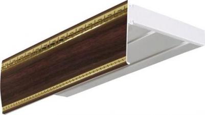 Двухрядный карниз ЭКОНОМ+ Антик 4680444012874 – фото 1