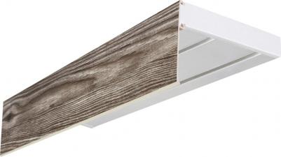 Двухрядный карниз Эконом плюс Палисандр 4690617138270