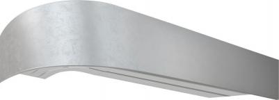 Карниз классика в сборе: Иней. Потолочные карнизы обладают многими достоинствами. Одним из них является то, что подвешенные на карнизе шторы могут