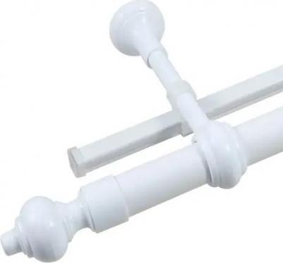 Кронштейн для карниза Кантри пластик цвет белый 18.5x2.9 см 2 шт – фото 1