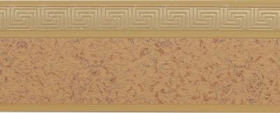 Бленда 50 мм для пластмассового карниза Ариадна 350 см песок бежевый – фото 3