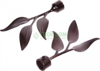 Наконечник D16 Ива Шоколад 2 шт – фото 2