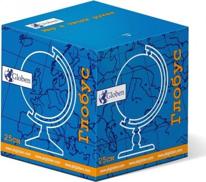 Глобус Физический, классик, d 250 мм – фото 4