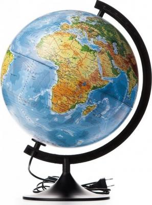 Глобус физический Классик, диаметр 320 мм, с подсветкой, К013200017 – фото 9