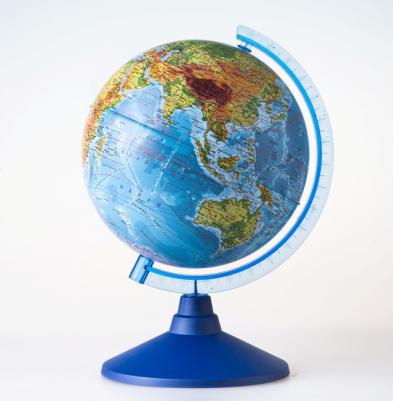 Глобус Земли физический. Диаметр 150 мм – фото 5