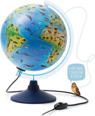 Интерактивный глобус Зоогеографический d250 с подсветкой от батареек + VR очки – фото 11