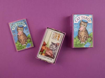 Линн Котт Меган. Cat Tarot. Таро Котиков, 78 карт и руководство в подарочном футляре – фото 11