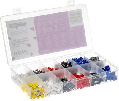 26550 8 Набор наконечников-гильз с изолированным фланцем, НШВИ 0.5-12мм?, НШВИ2 0.5-8мм?, под опрессовку, 775 шт, 26550 8, цена за 1 шт – фото 16