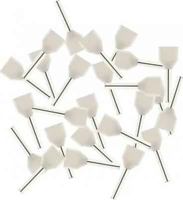 26588 1 Наконечник-гильза двойной с изолированным фланцем, 0,75мм?, контакт 10мм, под опрессовку, белый, 25шт, 26588 1, цена за 1 шт – фото 15