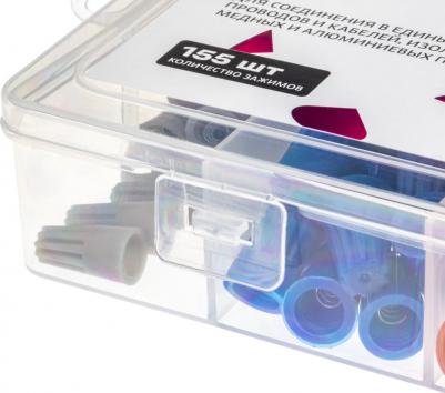 26605 5 Набор зажимов соединительных, изолирующие, СИЗ 1-5, 1-20мм?, 155шт, 26605 5, цена за 1 шт – фото 17