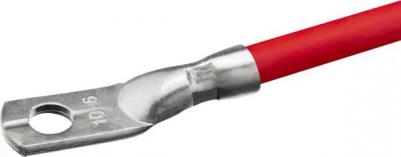 26654 9 Наконечник кабельный, медный, луженый, JG-10-6-5, под опрессовку, 10шт., 26654 9, цена за 1 шт – фото 4