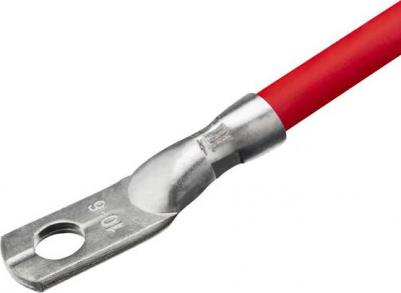 26654 9 Наконечник кабельный, медный, луженый, JG-10-6-5, под опрессовку, 10шт., 26654 9, цена за 1 шт – фото 5