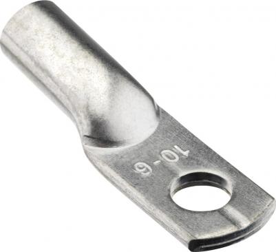 26654 9 Наконечник кабельный, медный, луженый, JG-10-6-5, под опрессовку, 10шт., 26654 9, цена за 1 шт – фото 6