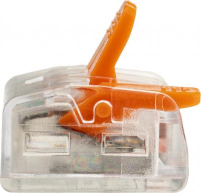 26716 4 Клемма рычажковая, СМК 223-413, 0.5-4мм?, прозрачная, 50 шт., 26716 4, цена за 1 шт – фото 9