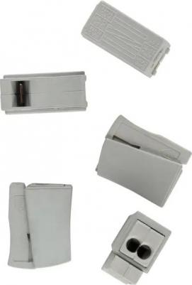 26735 5 Клемма зажимная, рычажковая, CMK 224-112 1,0-2,5X2/0,5-2,5мм?, серая, 5шт., 26735 5, цена за 1 шт – фото 10