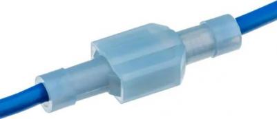 Разъем плоский папа РПИ-П(н) 2.5-6.3 мм 2.5 мм? цвет синий 10 шт – фото 1