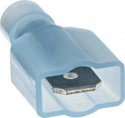 Разъем плоский папа РПИ-П(н) 2.5-6.3 мм 2.5 мм? цвет синий 10 шт – фото 4