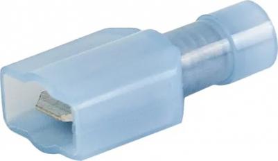 Разъем плоский папа РПИ-П(н) 2.5-6.3 мм 2.5 мм? цвет синий 10 шт – фото 9