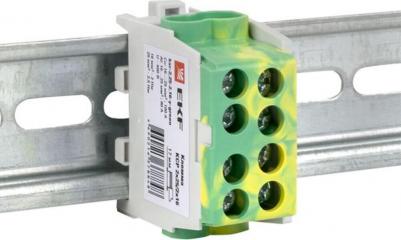 Клемма распределительная КСР с двойным винтом 2x25/2x16 желто-зеленая PROxima – фото 3