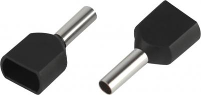 NO-225-13 Наконечник-гильза NO-225-13 НШвИ 1,5-8 с изолированным фланцем, цена за 1 шт