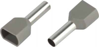 NO-225-16 Наконечник-гильза NO-225-16 НШвИ 4,0-12 с изолированным фланцем, цена за 1 шт