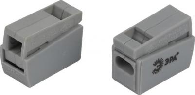 NO-225-411 Клемма NO-225-411 быстрозажимная 221-112 для светильников 2 полюса 0.5-2.5мм2, цена за 1 шт