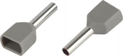 NO-225-72 Наконечник-гильза NO-225-72 НШвИ 0,75-8 с изолированным фланцем, цена за 1 шт