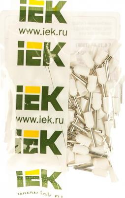 Наконечник НШВИ 0,75-8 белый (100шт/упак), цена за 1 упак – фото 3