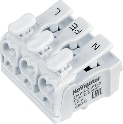 Клеммы монтажные 61 072 NTC-CMK-923PL-3 (5шт/упак), цена за 1 упак