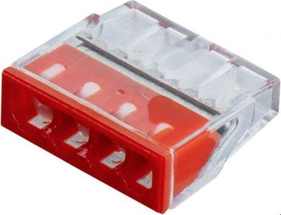 Клеммы монтажные 95 174 NTC-NC-01-4-r (5 шт/упак), цена за 1 упак