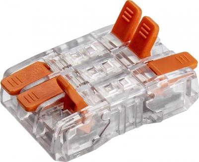 Клеммы монтажные 95 188 NTC-R4-3-3-50 (50 шт/упак), цена за 1 упак – фото 1