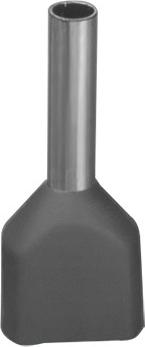 Наконечник 61 038 NET-E2-0.75-8-B50 НШВИ2, сер.2 провода, цена за 1 упак – фото 1