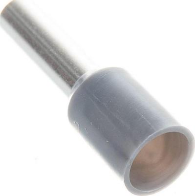 Наконечник 71 910 NET-E4009-B10 Е-гильзы НШВИ серый, цена за 1 упак – фото 1