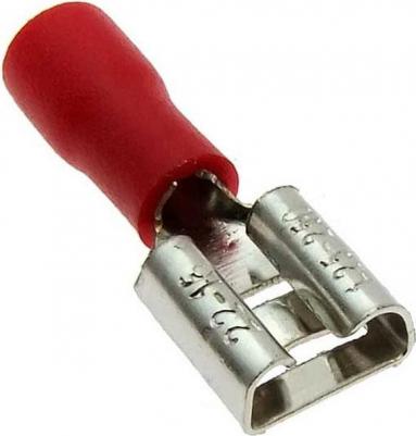 Клемма ножевая изолированная F-типа предназначена для быстрого соединения проводников, клеммников и винтовых терминалов, а также для соединения 4610298658317