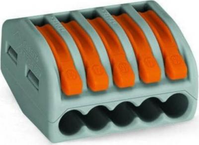 Клемма Клеммник 5х(0.08-2.5) 222-415 – фото 4