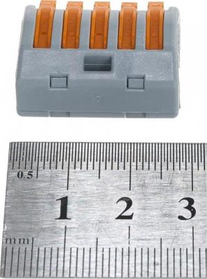 Клемма Клеммник 5х(0.08-2.5) 222-415 – фото 9