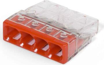 Трехпроводная соединительная клемма для быстрого монтажа 2273-243 – фото 2