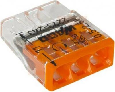 Трехпроводная соединительная клемма для быстрого монтажа 2273-243 – фото 6