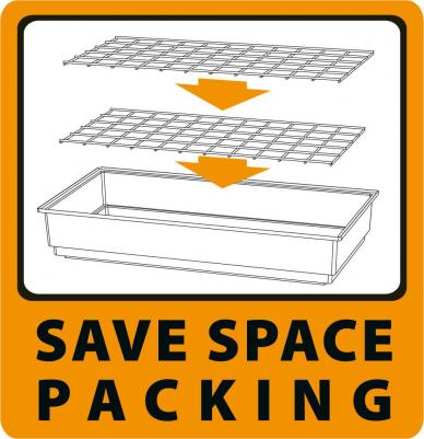 Клетка для грызунов RABBIT 100 цветная 95x57x46см – фото 2