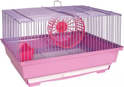 Клетка 3305 для мелких животных, эмаль, 345*280*215мм