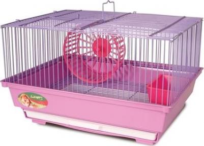 Клетка 3305 для мелких животных, эмаль, 345*280*215мм – фото 1