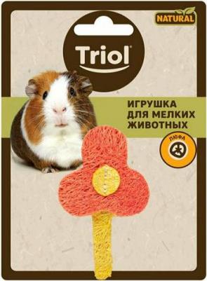 Natural игрушка для мелких животных из люфы \"Цветочек\", 80 мм – фото 1